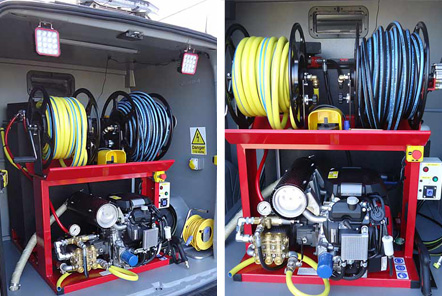 Drain Jetting Vehicle