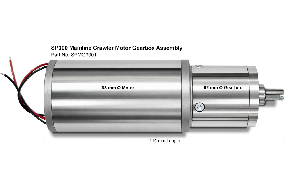 SP300 Mainline Crawler Motor Gearbox Assembly