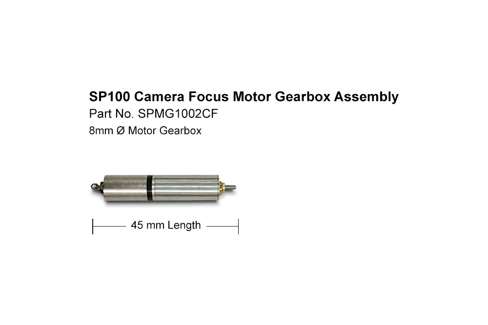 SP100 Camera Focus Motor Gearbox Assembly